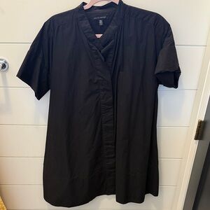 Banana republic black Poplin dress